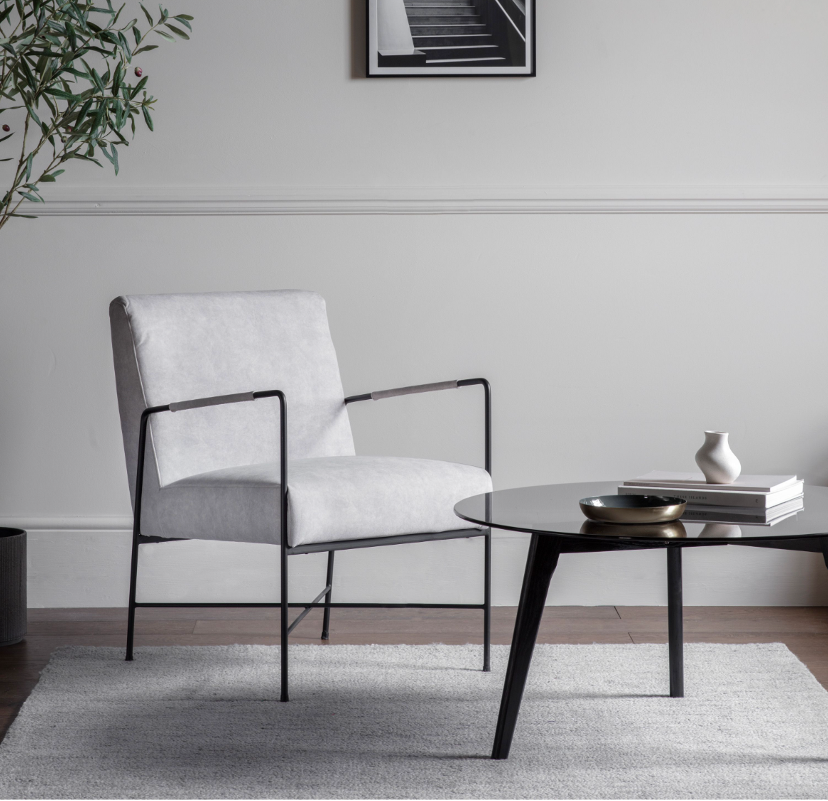 Gianna Minimalist Armchair